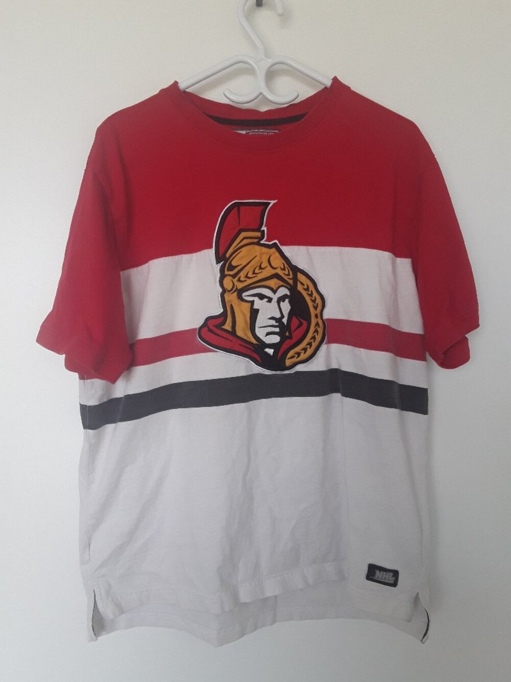 Ottawa Senators NHL Shirt – Large – Red/White/Black - Rare /official